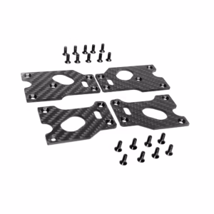 kkpit krl lower arm carbon fiber inserts (f/r)