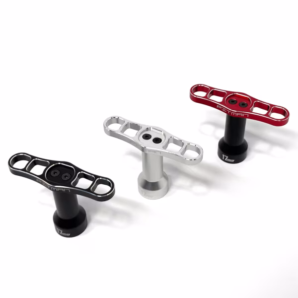 kkpit aluminum 17mm wheel nut wrench