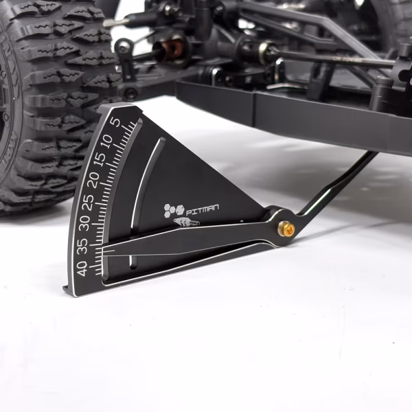 kkpit aluminum adjustable ride height gauge 3 42mm