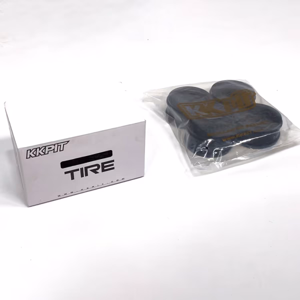 kkpit 1/7 scale 4.01in rally all terrain wheel zeta tire & circle rim 0.67in hex hub