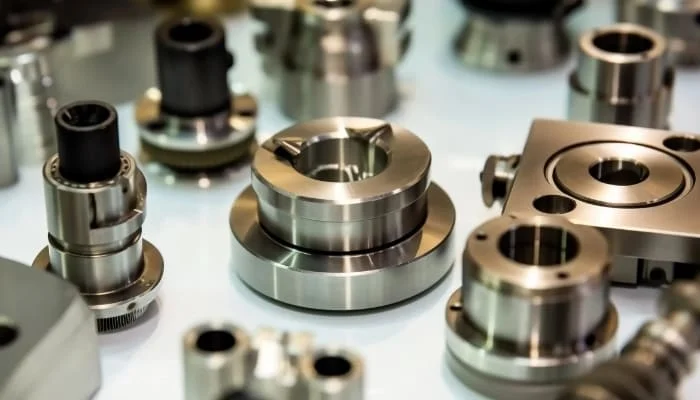 surface treated metal turned parts