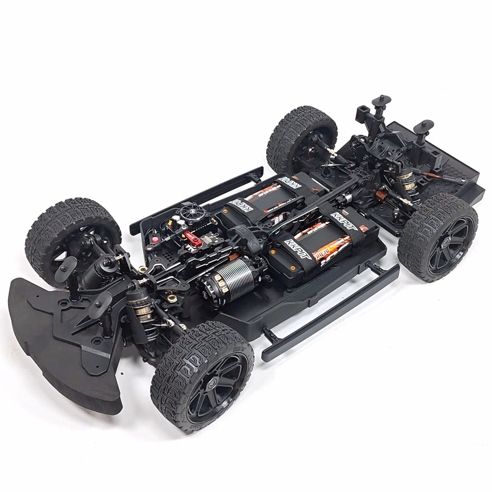 kkpit 1/8 scale r/c touring car frame zqr edition | 360mm wheelbase