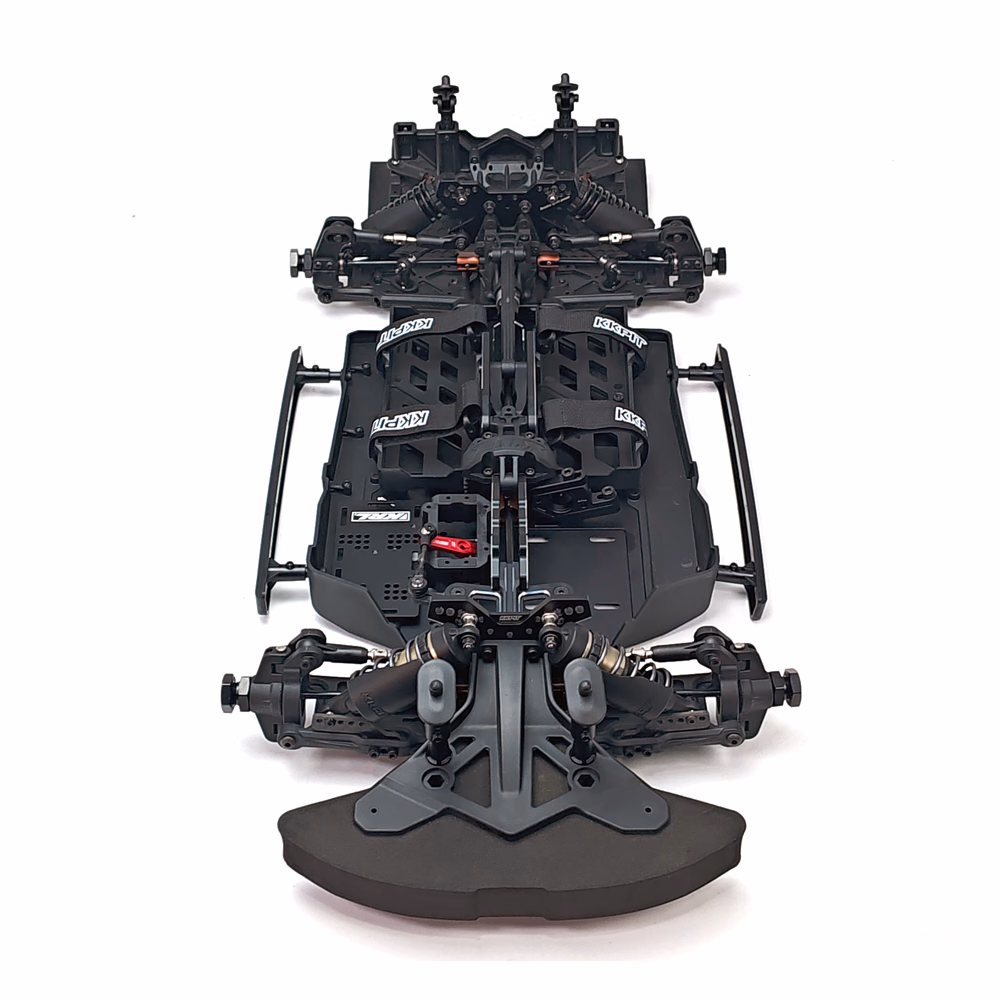 kkpit 1/8 scale r/c touring car frame zqr edition | 360mm wheelbase