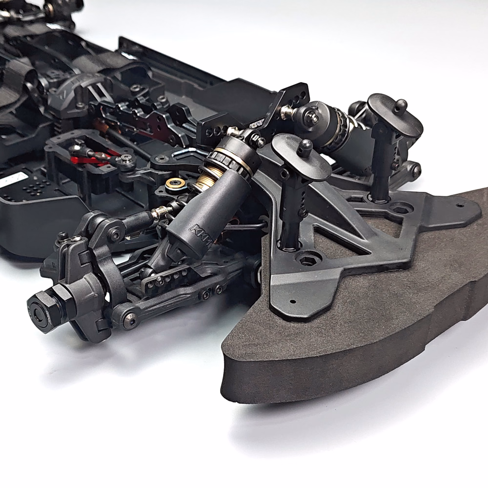 kkpit 1/8 scale r/c touring car frame zqr edition | 360mm wheelbase