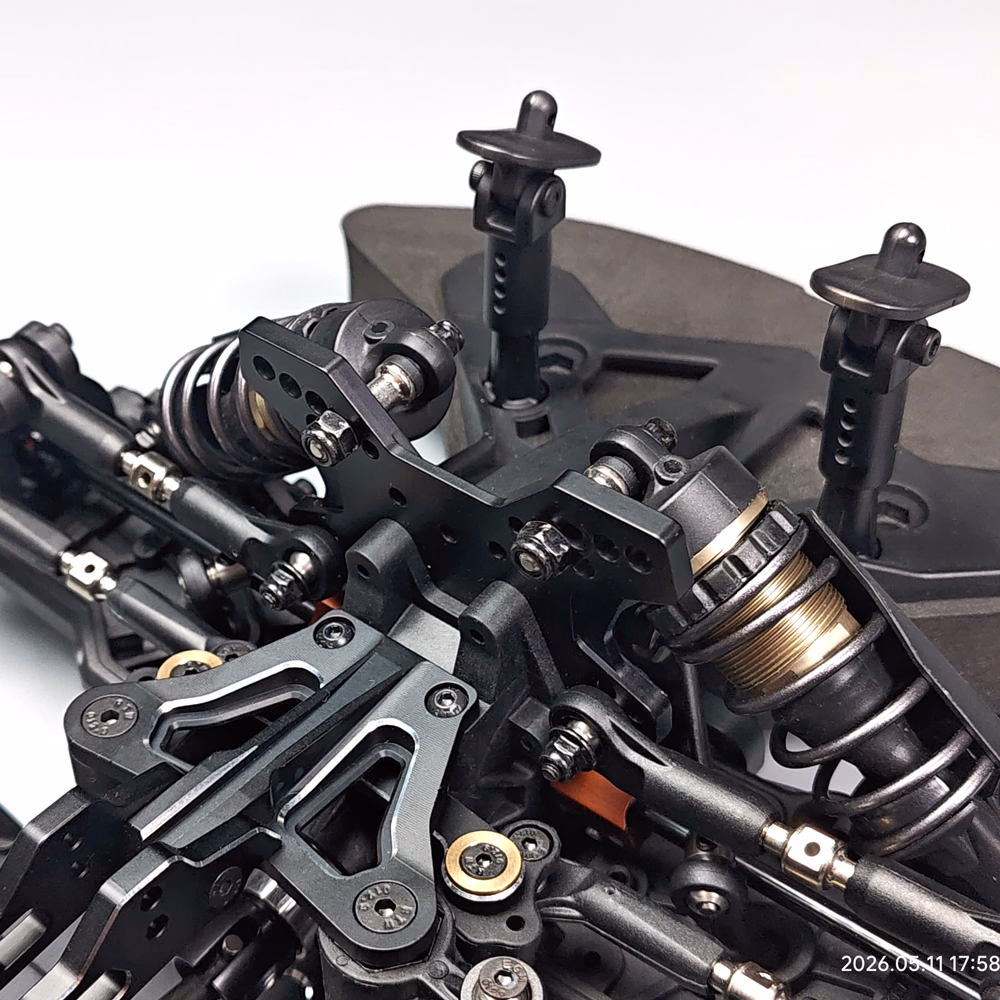 kkpit 1/8 scale r/c touring car frame zqr edition | 360mm wheelbase